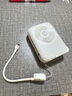SUIDDY【3C認(rèn)證丨四合一】充電寶自帶線帶插頭器20000毫安大容量Magsafe快充移動(dòng)電源適用蘋果華為小米 【自帶線+磁吸+AC插頭】米白色 曬單實(shí)拍圖