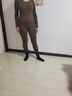 【收腹顯瘦】保暖內衣套裝秋衣秋褲女純色緊身打底衫秋冬保暖內衣 小熊套裝 咖啡色 均碼 (80-135斤) 曬單實(shí)拍圖