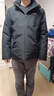 諾詩(shī)蘭25秋冬新款戶(hù)外男士三防石墨烯升溫保暖外套3M新雪麗防潮保暖棉服 純黑色 XL (180) 曬單實(shí)拍圖