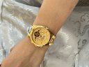 勞力士瑞士原裝手表男士全自動(dòng)機械表防水夜光鏤空時(shí)尚專(zhuān)用男表 R3270全金金面+鋼帶款 曬單實(shí)拍圖