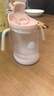 babycare三合一斜口吸管杯寶寶喝水牛奶學飲杯男女刻度兒童水杯-滿杯300ml 曬單實拍圖