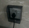 國際電工86型插座防水罩自粘貼式開(kāi)關(guān)電源保護蓋套防水盒浴室衛生間防濺盒 一位防水盒-86型通用【黑透明】 曬單實(shí)拍圖