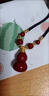 打開(kāi)朱砂葫蘆吊墜天然紫金砂百福五福臨門(mén)掛件鑰匙扣禮物項鏈瓶子 朱砂葫蘆項鏈 曬單實(shí)拍圖