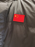李寧（LI-NING）羽毛球服中長(cháng)款羽絨服男女同款白鴨絨保暖舒適耐寒外套 黑色 2XL  曬單實(shí)拍圖