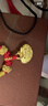 周生生黃金吊墜 足金長(cháng)命鎖寶寶周歲禮物 不含項鏈09300P 計價(jià) 3.3克 曬單實(shí)拍圖