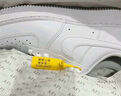 耐克NIKE緩震板鞋男空軍一號AIR FORCE 1運動(dòng)小白鞋CW2288-111白41 曬單實(shí)拍圖