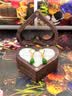 中國黃金（CHINA GOLD）黃金耳釘女士足金葫蘆耳環(huán)和田玉耳墜生日七夕情人節(jié)禮物送女朋友 足金耳環(huán)金重約1.6g【甄選禮盒】 曬單實(shí)拍圖
