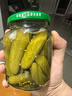 覓趣熊俄式酸乳瓜330g 0脂酸黃瓜 酸甜脆爽腌黃瓜沙拉配菜即食黃瓜罐頭 曬單實(shí)拍圖