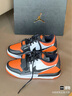 耐克（NIKE）Jordan官方耐克喬丹AJ312 LOW男子運動(dòng)鞋緩震板鞋低幫CD7069 118白/黑/海星橙/冷灰 42 曬單實(shí)拍圖