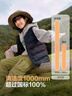 波司登25年秋季羽絨馬甲鴨絨男女兒童5A抗菌四防合體短款輕薄外套 曬單實拍圖