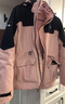 伯希和（Pelliot）【山色】沖鋒衣三合一男女秋冬戶(hù)外防風(fēng)保暖抓絨外套12040106粉L 曬單實(shí)拍圖