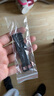 優(yōu)倫詩(shī)樹(shù)脂表帶代用卡西歐SGW-100-1V/2B系列電子表橡膠手表帶3157配件 黑色黑扣 24MM 曬單實(shí)拍圖