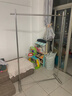 JCZS德國品牌不銹鋼晾衣架落地家用臥室掛衣架服裝店移動(dòng)衣服陳列架衣 【巨粗腿】長(cháng)100*高150單桿 大 曬單實(shí)拍圖