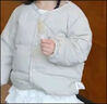 G.DUCKKIDS小黃鴨兒童羽絨服女童外套冬季新款嬰幼兒白鴨絨輕薄男童內膽 YQ5007款 米色 90 尺碼1~2歲【 80-90cm】cm 曬單實(shí)拍圖