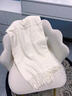 嬈蝶白色圍巾女2025秋冬保暖純色披肩男士大紅年會(huì )圍巾加厚圍脖披肩 白色-店長(cháng)推薦男女通用 200*70CM 曬單實(shí)拍圖