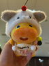 卡之物語(yǔ)水豚嚕嚕玩偶掛件衣服 10cm娃衣麥當勞圍裙帽子棉花娃娃套裝禮物 軟萌汪崽套裝【冰欺凌嚕嚕＋娃衣】 10-13cm 曬單實(shí)拍圖