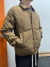 AEMAPE/美國蘋(píng)果 羽絨服男士2026冬季新款高端翻領(lǐng)加厚保暖防風(fēng)外套男裝 咖啡色 XL 曬單實(shí)拍圖