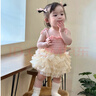 G.DUCKKIDS小黃鴨童裝女童套裝夏季新款女寶寶夏天甜美公主裙兒童洋氣tutu裙 女童粉色吊帶花苞ttuu裙兩件套 80 建議10個(gè)月-1歲半 曬單實(shí)拍圖
