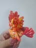 多彩桔子 COLORFUL ORANGE高檔蛇年原創(chuàng  )吉祥物十二生肖全套桌面車(chē)載裝飾品男女生日新年禮物 旺財-雞 12cm 曬單實(shí)拍圖