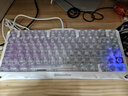 重力星球破繭75家用機械鍵盤(pán)無(wú)線(xiàn)/有線(xiàn)藍牙三模電競游戲鼠標鍵盤(pán)套裝gasket客制化金屬RGB燈光鍵盤(pán)鍵鼠套裝 【K1 LITE經(jīng)典版】 北極光（全透鍵帽） 曬單實(shí)拍圖