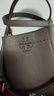 Tory Burch 湯麗柏琦  MCGRAW小號水桶包菜籃子TB 74956 【京東專(zhuān)享】灰色 963 OS 曬單實(shí)拍圖
