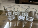DKO啤酒杯 鋼化玻璃杯白酒杯套裝洋酒杯子家用酒店酒吧KTV耐摔水杯 80ml直身杯*6個(gè)【鋼化耐摔】 曬單實(shí)拍圖