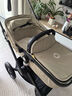博格步（BUGABOO） FOX CUB 荷蘭全功能高景觀(guān)嬰兒推車(chē)可坐躺 黑架沙漠黃布組 曬單實(shí)拍圖