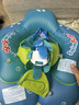 swimbobo 嬰兒寶寶游泳圈趴圈兒童泳圈帶防下滑坐兜腋下背帶圈 B1027XL 曬單實(shí)拍圖