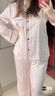 維多利亞的秘密（Victoria's Secret）田曦薇同款 宅度假水光綢家居服絲滑親膚長(cháng)袖長(cháng)褲睡衣套裝 曬單實(shí)拍圖