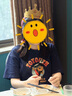 初語(yǔ)連衣裙女2025年夏季新款寬松遮肚子中長(cháng)款拼接T恤裙子 黛藍色  L  曬單實(shí)拍圖