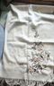 上海故事100%羊毛刺繡空調披肩女保暖圍巾禮盒送媽媽生日禮物圍脖 云霧米 曬單實(shí)拍圖