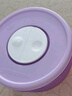 特百惠（Tupperware）可微波小萌碗400ml便攜飯盒湯碗學(xué)生上班族便攜野餐飯盒冰沙紫 曬單實(shí)拍圖