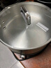 蘇泊爾（SUPOR）0涂層不銹鋼電火鍋 超薄速沸電煮鍋 火鍋專(zhuān)用鍋  家用多功能電熱鍋 6L涮肉H60YK784  曬單實(shí)拍圖