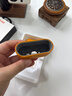 派凡【真牛皮|1:1】適用airpodspro3三代保護套真皮蘋(píng)果耳機套apple無(wú)線(xiàn)藍牙殼頭層全包防摔塵2025新款 淺黃色【真皮材質(zhì)/全包保護/植絨內膽】 曬單實(shí)拍圖