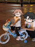 小馬寶莉兒童自行車(chē)3-6歲兒童單車(chē)小孩自行車(chē)女幼兒生日禮物男童車(chē)自行車(chē) 【云寶聯(lián)名】加寬閃光輪/禮包 14寸適合90-110cm 曬單實(shí)拍圖