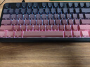 邁從（MCHOSE）G87 V2/K87S旋鈕無(wú)線(xiàn)機械鍵盤(pán)電競游戲客制化有線(xiàn)/藍牙三模gasket結構全鍵熱插拔辦公 K87S 黑莓粉漸變側刻 快金軸V3 曬單實(shí)拍圖