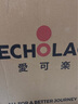 愛可樂（Echolac）萬向輪行李箱旅行箱密碼箱防刮旅游擴容箱托運箱 PC232 黑色24吋 曬單實拍圖