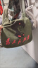 儷幽高端品質(zhì)為人民服務(wù)帆布包紅軍包單肩懷舊復古包休閑學(xué)生包 大款軍綠黑頭像長(cháng)33高25厚10厘 曬單實(shí)拍圖