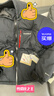 mont·bell戶(hù)外秋冬男女款800蓬帶帽鵝絨羽絨服gtx面料防風(fēng)保暖外套 1101574 BK黑色 XL 曬單實(shí)拍圖