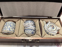 阿貍的愛(ài)汝窯功夫茶具整套套裝伴手禮商務(wù)禮品父親生日禮物男士送爸爸老師 青花招財纏枝提梁壺高端禮盒裝 送長(cháng)輩喬遷禮物退休紀念品實(shí)用 曬單實(shí)拍圖