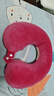 名創(chuàng  )優(yōu)品（MINISO）草莓熊系列記憶棉U枕護頸U型枕差旅旅行辦公午睡外出出差便攜枕頭 草莓熊系列-記憶棉U枕 曬單實(shí)拍圖