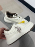 美國馬球協(xié)會(huì )（U.S.POLO ASSN.）小白鞋男士高端男鞋秋季2025新款鞋子經(jīng)典板鞋男厚底增高休閑鞋男 米褐 42 (260mm) 運動(dòng)碼 曬單實(shí)拍圖