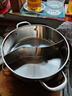 蘇泊爾SUPOR 304不銹鋼直型火鍋加厚鴛鴦鍋30CM電磁爐湯鍋 ET30AAS03 曬單實(shí)拍圖