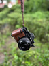 雨悅雨悅相機包尼康ZF手柄保護套nikon zf手柄皮套指柄配件底座殼肩帶 ZF咖啡色手柄保護套 曬單實(shí)拍圖