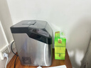 新飛制冰機(jī)商用小型全自動(dòng)臺(tái)式迷你全自動(dòng)冰塊機(jī)實(shí)心方塊冰制作機(jī)器家用擺攤奶茶店便利店家用制冰機(jī) 【銀24冰格】日產(chǎn)30KG-手動(dòng)加水 曬單實(shí)拍圖