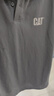 CAT卡特25夏季新品男士反光印花基礎LOGO設計翻領(lǐng)POLO衫短袖T恤 曬單實(shí)拍圖