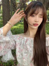 AIF桃之夭夭和田玉手鏈女生輕奢高端玉石手串情人節生日禮物送女朋友 桃之夭夭手鏈+摯愛(ài)玫瑰花禮盒 曬單實(shí)拍圖