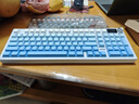 HELLO GANSSES101T客制化高斯機械鍵盤(pán)鋁坨坨CNC三模藍牙有線(xiàn)2.4g無(wú)線(xiàn)電競游戲辦公 白色 ES101T 側透白藍漸變【KTT-奶龍軸】 曬單實(shí)拍圖