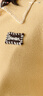 茵曼（INMAN）2025秋冬女裝新款多巴胺包芯紗Polo領(lǐng)毛衣寬松保暖長(cháng)袖針織衫 鵝黃色 XL 曬單實(shí)拍圖
