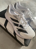adidas adizero RC 4超輕緩震訓練備賽體測薄底競訓跑鞋阿迪達斯 白色/黑色/灰色   39 曬單實(shí)拍圖